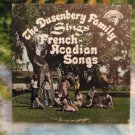 The Dusenbery Family Sings French Acadian Songs, Vinyl Record Album
