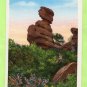 Garden Of The Gods, Colorado, Old Scotchman, Rock Formation, Postcard