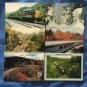 Algoma Central Railway Full - Color Train Postcards
