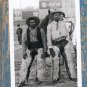 Cowboy Bill Pickett & Friend, Postcard, Western Historical Photo