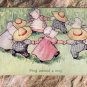 Novelty Antique Postcard, Children Dancing In A Circle
