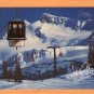 Whistler, Canada Postcard, Overlord Glacier, Skiing,Tourist