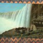 Plaza Below Horseshoe Falls, Canada Vtg Postcard, Table Rock