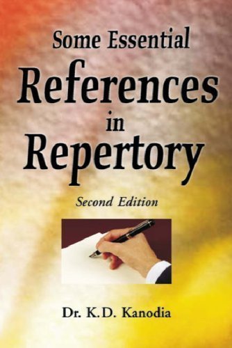 Some Essential References in Repertory [Paperback] [Jun 30, 2007] Kanodia, K. D.