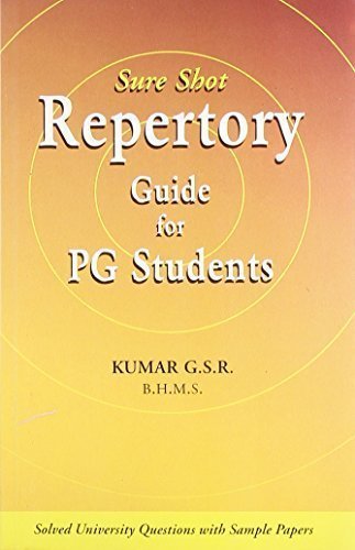 Sure Shot Repertory Guide for P.G. Students [Paperback] [Jul 01, 2005] G. S