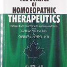 The Science of Homeopathic Therapeutics [Hardcover] [Jun 30, 2004] Hempel,