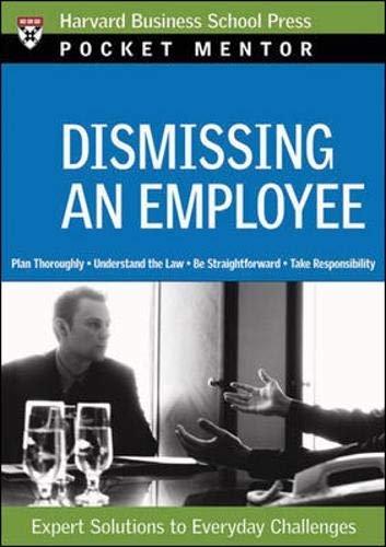 DISMISSING AN EMPLOYEE