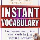 INSTANT VOCABULARY