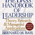 BASS HANDBOOK OF LEADERSHIP