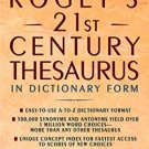 ROGETS 21 ST CENTURY THESAURUS