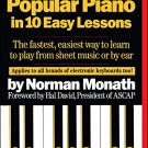 How to play popular piano 10 easy les