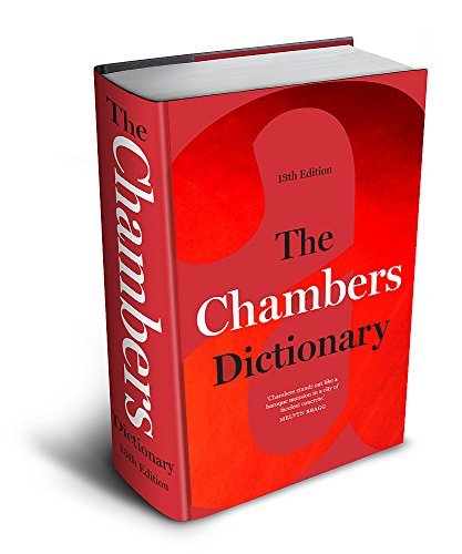 THE CHAMBERS DICTIONARY 13TH