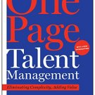 ONE PAGE TALENT MANAGEMENT