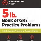 5 lb. BOOK OF GRE PRACTICE PROBLEMS