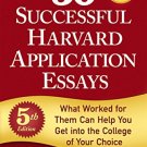 50 Successful Harvard Application Essays