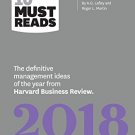 HBRs 10 Must Reads 2018