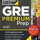Princeton Review GRE Premium Prep, 2021