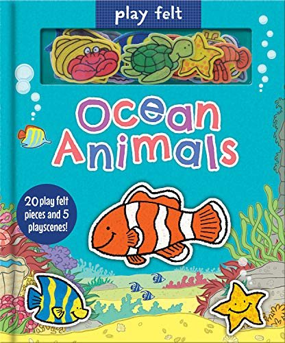 Soft Felt Play Books: Ocean