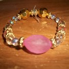 Pink Lady stretchable bracelet