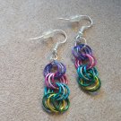 Colorful Rings - Dangle Earrings