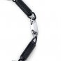 Stainless Steel Black & Silver-Tone Coil Bracelet