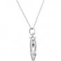 Sterling Silver Butterfly Ash Holder Necklace