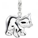 Charming Animals® Bear Charm in Sterling Silver