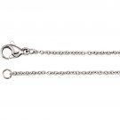 Stainless Steel 1.5mm Cable Chain - 16" Long