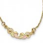 Black Hills Gold 10K Tri Color Gold Necklace