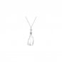 Sterling Silver "Holding You Forever" Ash Holder Necklace