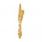 14K Yellow Gold Large Eagle Pendant