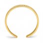 14K Gold Love Toe Ring