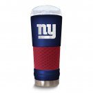 NFL New York Giants 24 Oz. Stainless Steel Silicone Grip Tumbler with Lid