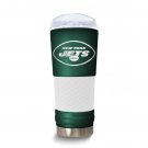NFL New York Jets 24 Oz. Silicone Grip Tumbler with Lid