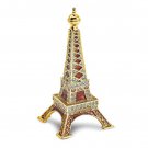 Black Metal Eiffel Tower Jewelry Holder Organizer