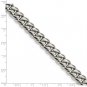 Men's Stainless Steel Polished Curb Chain Bracelet