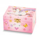 Children's Unicorn Ballerina Musical Jewelry Box with Mirror