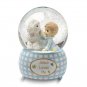Precious Moments Pink or Blue "Jesus Loves Me" Musical Snow Globe - Girl or Boy