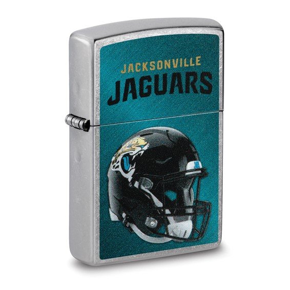 Zippo&Acirc;&reg; NFL&Acirc;&reg; Jacksonville Jaguars Helmet Street Chrome&acirc;�&cent; Lighter