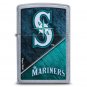 Zippo® MLB® Seattle Mariners Street Chrome™ Lighter - New Design
