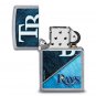 Zippo® MLB® Tampa Bay Rays Street Chrome™ Lighter - New Design