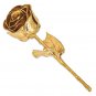 24K Gold Dipped Real Rose Bud