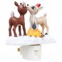 Rudolph & Clarice Campfire Flickering Night Light