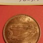 1968 irish "Pingin" penny. &Atilde;�ire hen and Harp