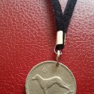 Irish pre-decimal " Éire Reul " pendant necklace