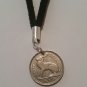Irish pre-decimal " Ãire leath Reul " pendant necklace