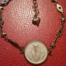 Irish Saorstát Éireann leath reul bracelet