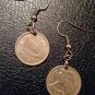Irish pre-decimal coin jewellery Earrings
