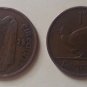 Set of 2 irish pre-decimal Saorstát Éireann Pingin Coins