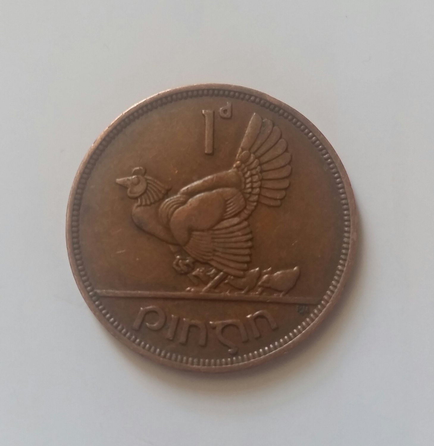 1943 irish pre-decimal pingin / penny